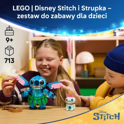 LEGO Disney Classic Stitch i Strupka 43296