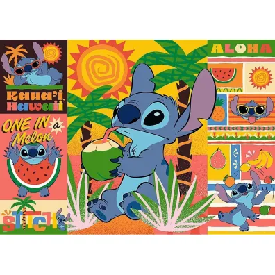 Puzzle 500 el. Wakacje ze Stitchem Trefl