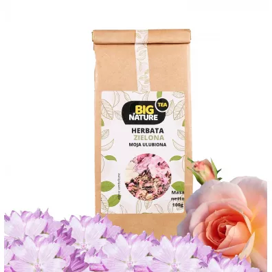 Big Nature Herbata zielona Moja Ulubiona 100 g