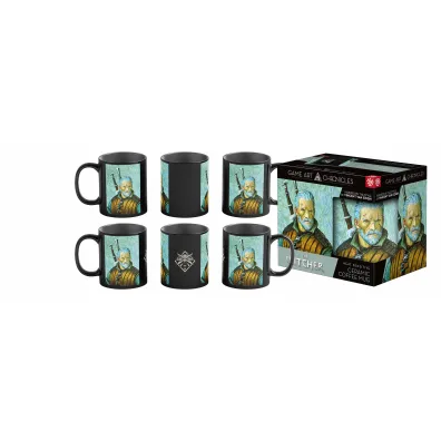 Wied�min Kubek 450ml Game Art Chronicles The Witcher Geralt Van Gogh Mug
