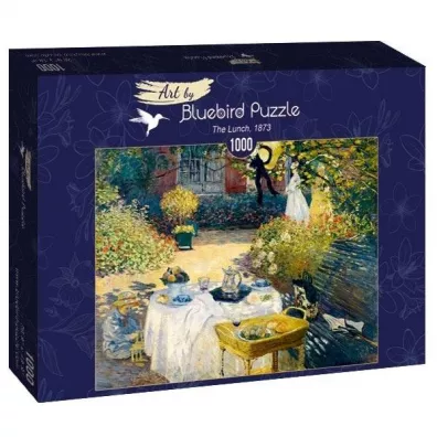 Puzzle 1000 el. Claude Monet, �niadanie Bluebird Puzzle