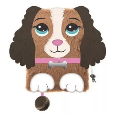 Pami�tnik A5 w�ochacz z k��dk� 3D My Little Friend Cavalier 96 kartek