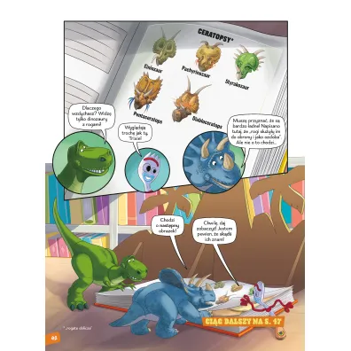 Kres pot�gi, czyli dinozaury kredy. Nauka z komiksem. Era dinozaur�w. Tom 3