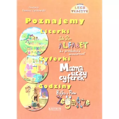 Poznajemy literki, cyferki, godziny + CD - Lech Tkaczyk