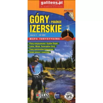 G�ry i Pog�rze Izerskie Mapa turystyczna 1:50 000