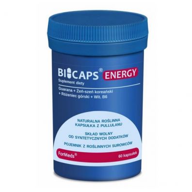Formeds Bicaps Energy Suplement diety 60 kaps.