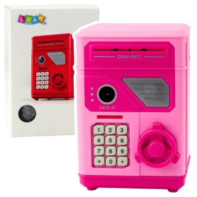 Sejf elektroniczny bankomat Skarbonka na PIN r� LeanToys