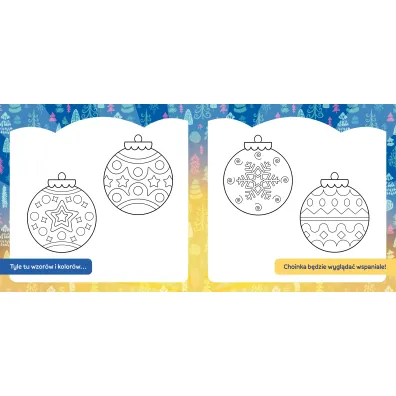 Malowanka 200X190 Kolorowanka z tatua�ami FLUO Magiczne �wi�ta SKRZAT 078862