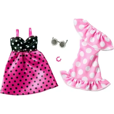 Barbie. Ubranka + akcesoria 2-pak HYV04 Mattel