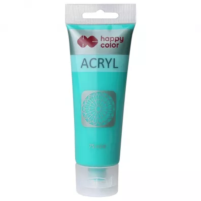 Happy Color Farba akrylowa tubka zielona 75ml