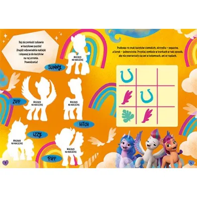 Zabawy i zadania z naklejkami. My Little Pony. Wydanie filmowe