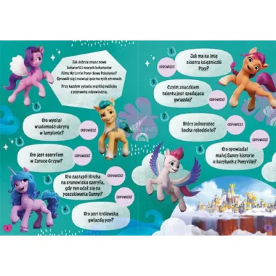Zabawy i zadania z naklejkami. My Little Pony. Wydanie filmowe
