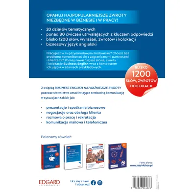 Angielski Business English. Najwa�niejsze zwroty