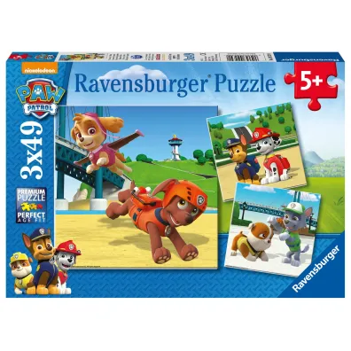 Puzzle 3 x 49 el. Psi Patrol Ravensburger