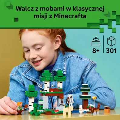 LEGO Minecraft Przetrwanie pierwszej nocy 21593
