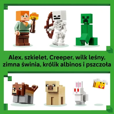 LEGO Minecraft Przetrwanie pierwszej nocy 21593