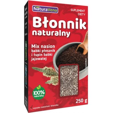 NaturaVena Błonnik witalny - mix nasion - suplement diety 250 g