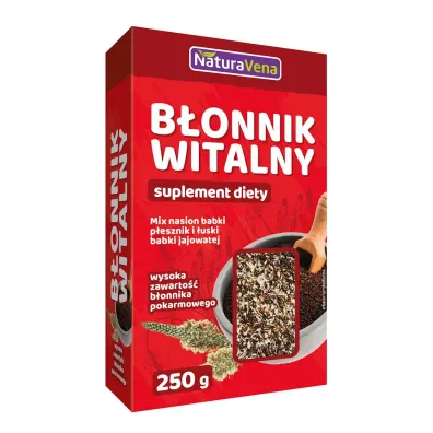 NaturaVena B�onnik witalny - mix nasion - suplement diety 250 g