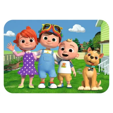 Puzzle drewniane 24 el. Weso�y Cocomelon Trefl