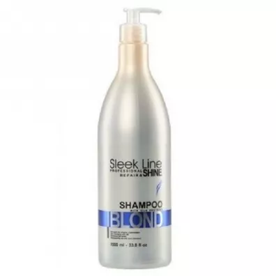 Stapiz Sleek Line Blond Shampoo szampon do wosw blond zapewniajcy platynowy odcie 1 l