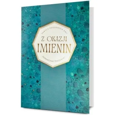 Karnet okazjonalny B6 z kopert� Imieniny PAN DRAGON HM200-3391