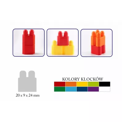 Klocki - 160 element�w