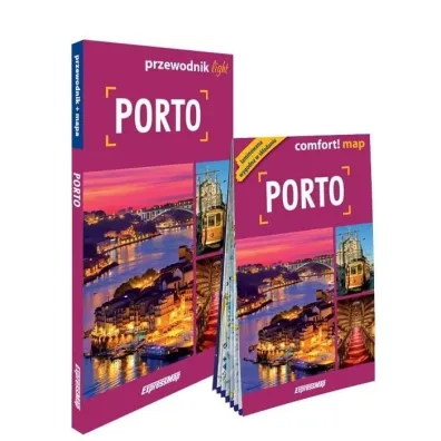 Porto light: przewodnik + mapa w.2025 - Janusz Andrasz