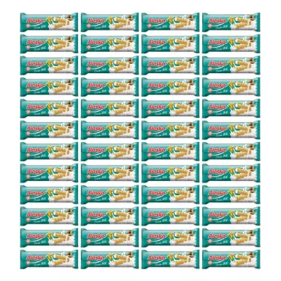 Alaska Rurki kukurydziane nadziewane kremem mlecznym bezglutenowe Zestaw 48 x 18 g