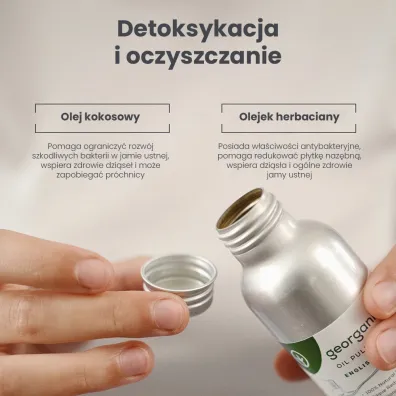 Georganics Olej do p�ukania ust, Tea Tree 100 ml
