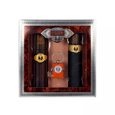 Cuba Original Zestaw dla m�czyzn Woda toaletowa Cuba Gold + Woda po goleniu + Brelok 2 x 100 ml