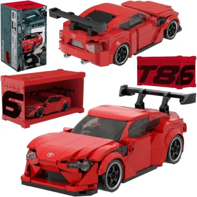 Klocki auto toyota gt86 1:32 417el