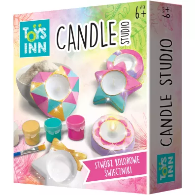 Gipsowe wieczniki Candles Studio STnux