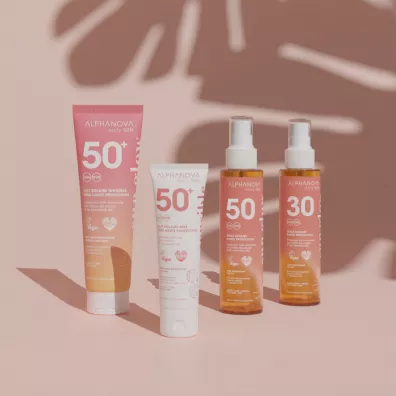 Alphanova Daily Sun Sun Glow, mleczko do opalania SPF50+ 150 ml