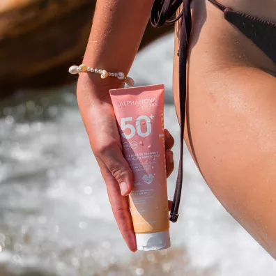 Alphanova Daily Sun Sun Glow, mleczko do opalania SPF50+ 150 ml