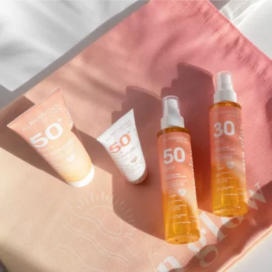 Alphanova Daily Sun Sun Glow, mleczko do opalania SPF50+ 150 ml