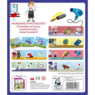 Puzzle 21 el. Uk�adam i poznaj� Zawody Edgard