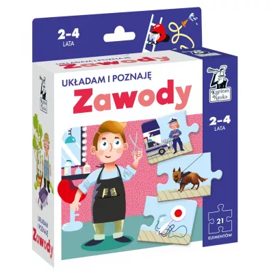 Puzzle 21 el. Uk�adam i poznaj� Zawody Edgard