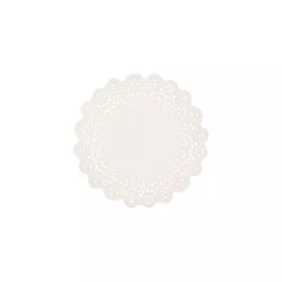 PartyDeco Podk�adki pod talerze bia�y ok. 35,5cm
