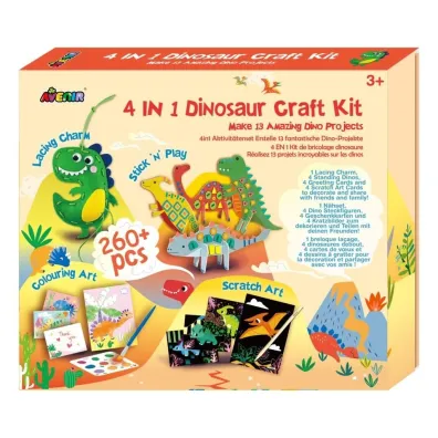 Zestaw do robienia Dinozaur�w 4w1 Avenir