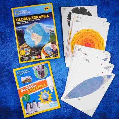 Puzzle 32 3D National Geographic Globus Dante