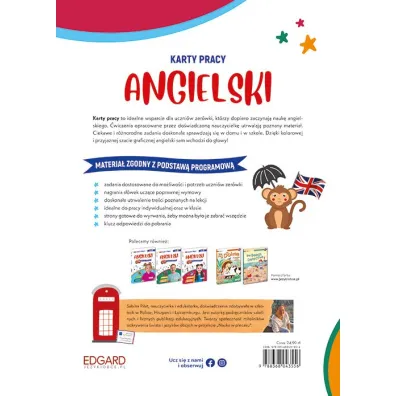Angielski. Karty pracy. Zer�wka
