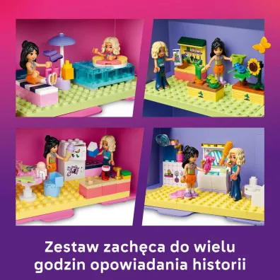 LEGO Friends Kreatywna walizka z domkiem dla lalek 42697