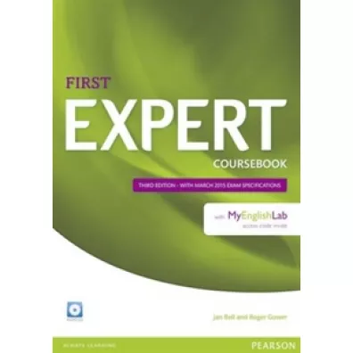 First Expert 3ed Coursebook with Audio CD with MyEngLab - Jan Bell, Roger Gower