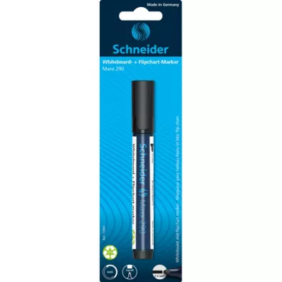 Schneider Marker do tablic Maxx 290 okr�g�y czarny 2-3mm