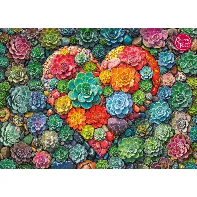 Puzzle 1000 el. The Shape of Love CherryPazzi