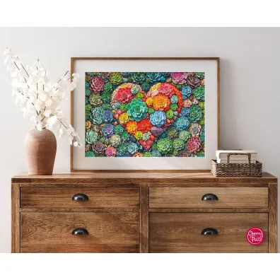 Puzzle 1000 el. The Shape of Love CherryPazzi