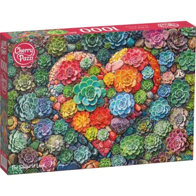 Puzzle 1000 el. The Shape of Love CherryPazzi