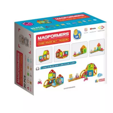Magformers Cube House Pingwin