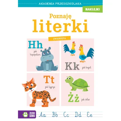 KSIAZECZKA EDUK 165X235 POZNAJE LITER NA ZWIW ZS