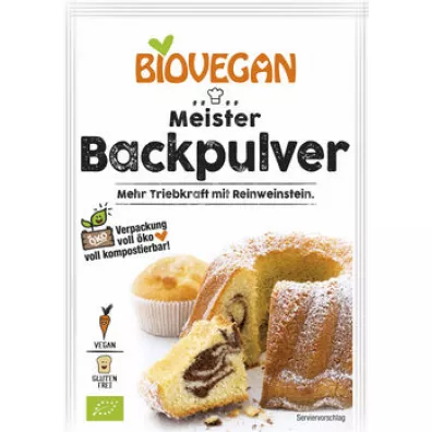 Bio Vegan Proszek do pieczenia bezglutenowy Bio